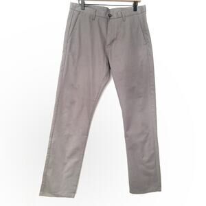 Calvin Klein | Flat Front Body Fit Pants Gray Business Casual